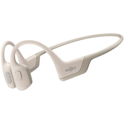 Shokz OpenRun Pro Bone Conduction Open-Ear Bluetooth Headphones - Beige The best among my 3 other Bluetooth headphones