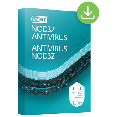Image of ESET NOD32 Antivirus (PC/Mac) - 3 Devices - 1 Year - Digital Download