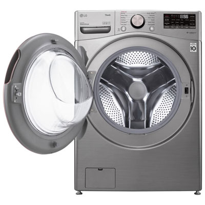 Open Box (Perfect Condition) - LG 5.2 Cu. Ft. (IEC) Front Load Washer with ThinQ, 6Motion, ColdWash