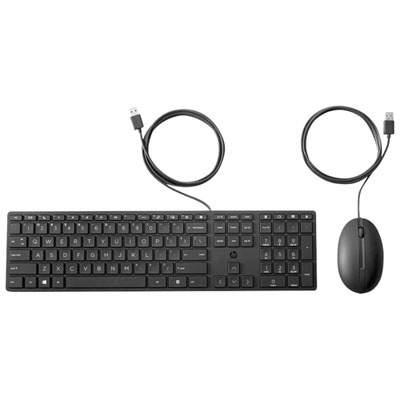 HP 320MK Keyboard & Mouse Combo - English
