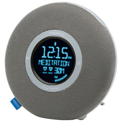 Image of HoMedics Deep Sleep Sound Alarm Clock - Grey