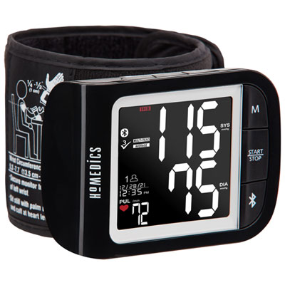 Image of HoMedics Premium Bluetooth Wrist Blood Pressure Monitor (BPW-930BT)