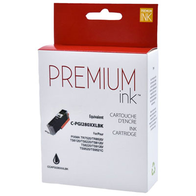 Image of Premium Ink Black Ink Cartridge Compatible with Canon (PGI280XXLBK)