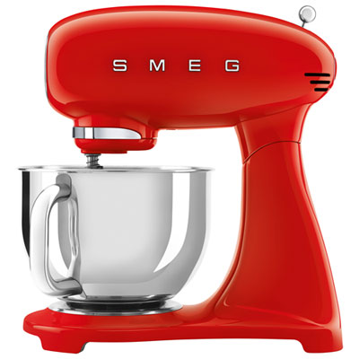 Image of Smeg Tilt-Head Stand Mixer - 5.1Qt - 600-Watt - Red