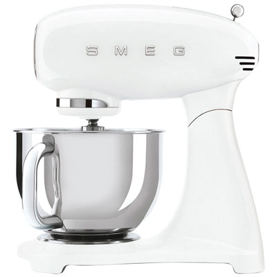 Smeg Tilt-Head Stand Mixer - 5.1Qt - 600-Watt - White
