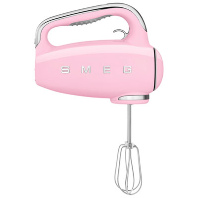 Smeg Hand Mixer - 220-Watt - Pink