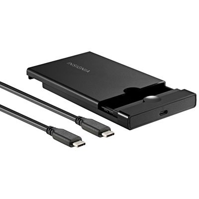 Insignia™ 2.5 SATA to USB-C HDD Enclosure NS-PC25HDE - Best Buy