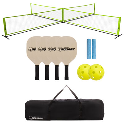 Triumph 4-Square Pickleball Set Pickleball is a wonderful game the 4square version add a great variety to value and fun
