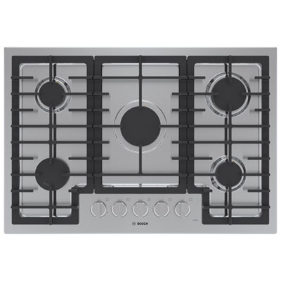 Image of Bosch 30   5-Burner Gas Cooktop (NGM5058UC) - Stainless Steel