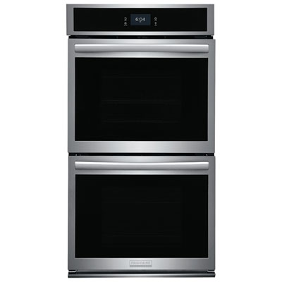 Frigidaire Gallery 27" 7.6 Cu.Ft. Combination Electric Wall Oven (GCWD2767AF) - Stainless Steel Double Oven