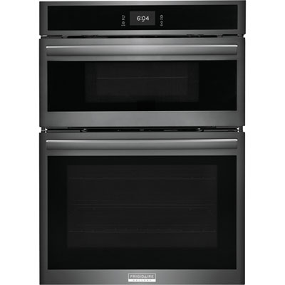 Frigidaire Gallery 30" 5.3 Cu. Ft. True Convection Electric Wall Oven (GCWM3067AD) - Black Stainless Love it!
