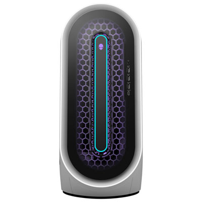 Image of Alienware Aurora R13 Gaming PC White (Intel Core i7 12700F/1TB HDD/512GB SSD/16GB RAM/RTX 3070) - Only at Best Buy