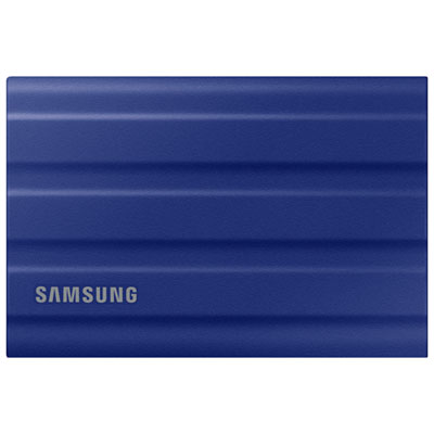Samsung T7 Shield 1TB USB 3.2 External Solid State Drive (MU-PE1T0R/AM) - Blue Love it