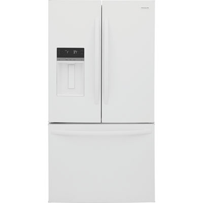 Frigidaire 36" 27.8 Cu. Ft. French Door Refrigerator with Water & Ice Dispenser (FRFS2823AW) - White This refrigerator is the best of the best! So roomy and so accessible! We love love love it!