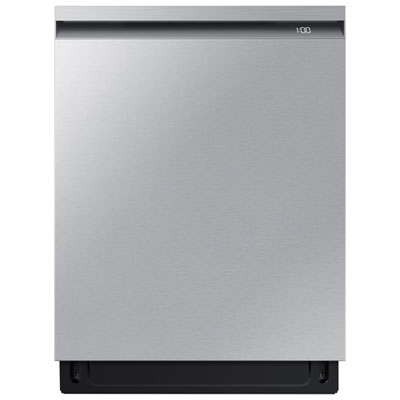Image of Samsung 24   42dB Built-In Dishwasher with Third Rack (DW80B7070US/AC) - Stainless Steel