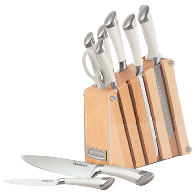 Image of Cuisinart 11-Piece Knife Block Set (C77SS-11WC)