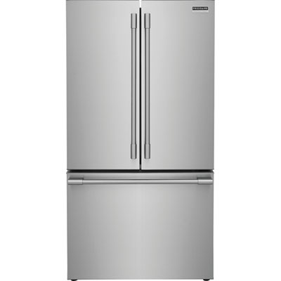 Frigidaire Pro 36" 23.3 Cu.Ft. French Door Refrigerator w/ Water Dispenser (PRFG2383AF) -Stainless Steel It seems to have more room than my old side by side countertop depth refrigerator