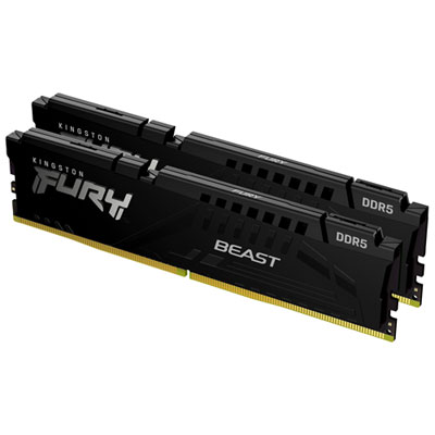 Kingston FURY　Beast DDR5　32GB(16GB x2開封済 Kingston Fury Beast 32GB (2 x 16GB) DDR5 6000MHz Desktop Memory