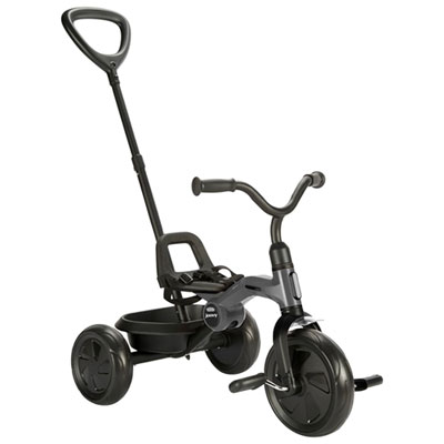 Image of Joovy Tricycoo 9   Kids Push/Pedal Tricycle - Grey