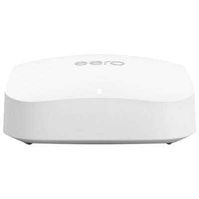thumbnail image 2 of Eero Pro 6E Tri-Band Mesh WiFi Router – 1 Pack – Provided By ISP Giganet – White 2 of 6