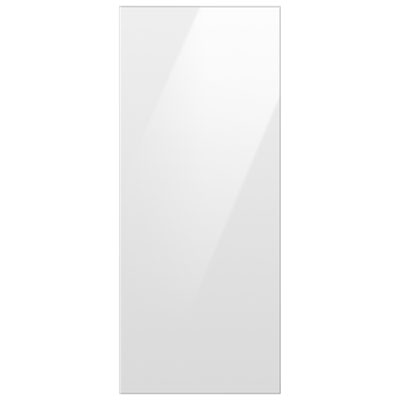 Samsung Panel for BESPOKE 3-Door French Refrigerator - Top Panel - White Glass Samsung Glass Panel