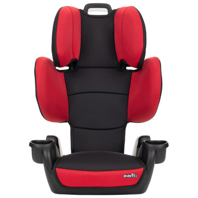 Image of Evenflo GoTime Sport Booster Car Seat - Red