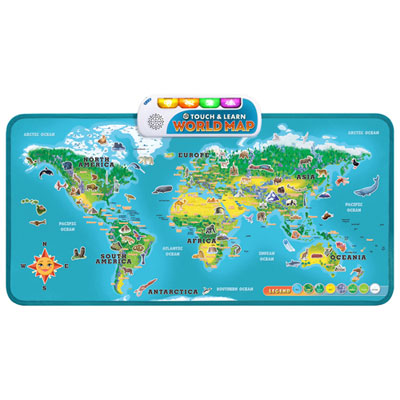 Image of LeapFrog Touch & Learn World Map - English