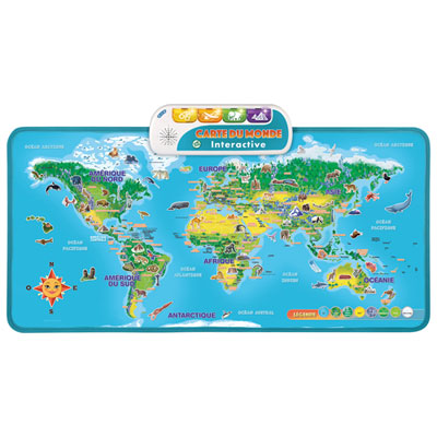 Image of LeapFrog Touch & Learn World Map - French