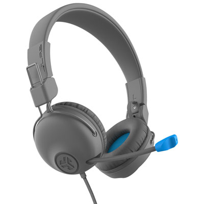 Image of JLab JBuddies Learn On-Ear Kids Headphones - Grey