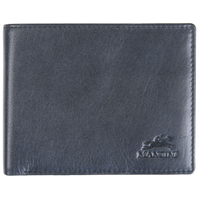 Image of Mancini Bellagio RFID Genuine Leather Bi-fold Wallet with Coin Purse - Black
