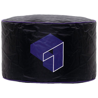 Pouf En Polyester Siteazee De Gouchee Home - Violet