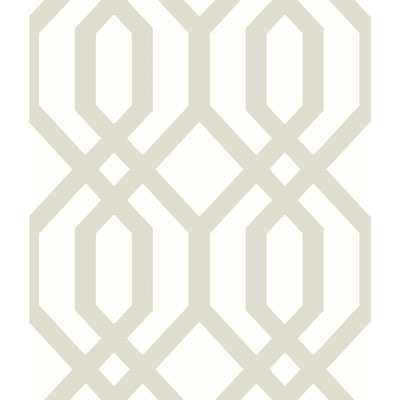 RoomMates Gazebo Lattice Peel & Stick Wallpaper - Beige
