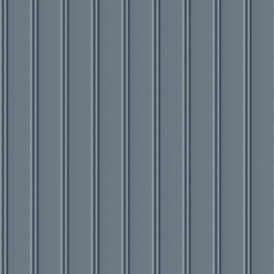 Image of RoomMates Beadboard Peel & Stick Wallpaper - Blue