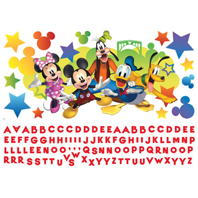 Image of RoomMates Mickey & Friends Giant Wall Decals