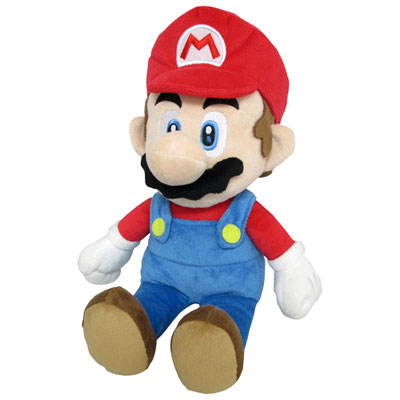 Image of Little Buddies Super Mario Bros Mario Plush