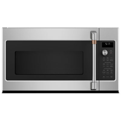 Image of Café Over-The-Range Convection Microwave with Air Fryer - 1.7 Cu. Ft. - Stainless Steel