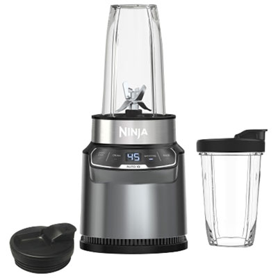 Image of Ninja Personal Nutri-Blender Pro 0.71L 1000-Watt Blender - Silver - Only at Best Buy