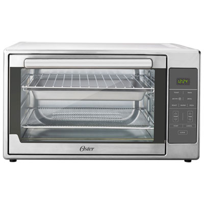 Image of Oster 10-in-1 XL Digital Air Fry Oven - 1.48 Cu. Ft - Stainless Steel