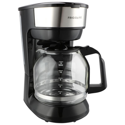 Image of Frigidaire Drip Coffee Maker - 12-Cup - Black