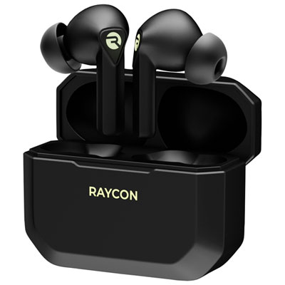 Raycon Gaming In-Ear Sound Isolating True Wireless Earbuds Black