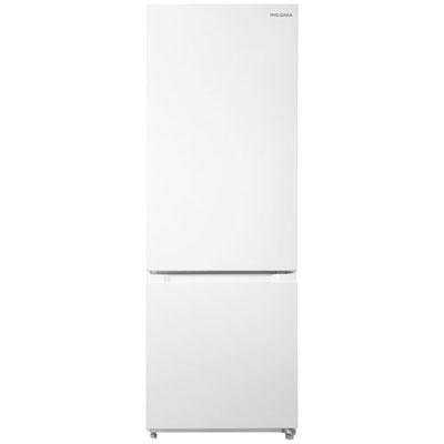 "Open Box - Insignia 24"" 11.5 Cu. Ft. Bottom Freezer Refrigerator (NS-RBM11WH2-C) - White - Scratch & Dent"