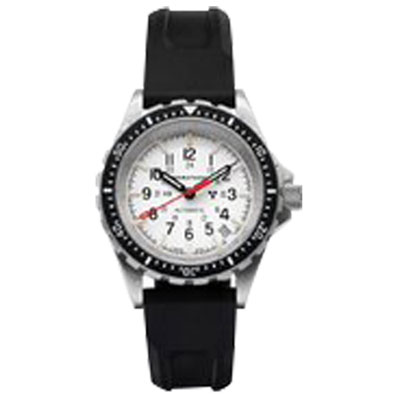 Image of Marathon Arctic Diver 36mm Automatic Watch - Black/White