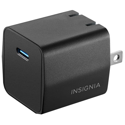 Insignia 30W USB-C Wall Charger - Black - Only at Best Buy Nice charger