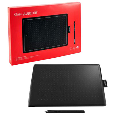 Wacom One by Wacom Graphic Tablet with Stylus (CTL672K1A