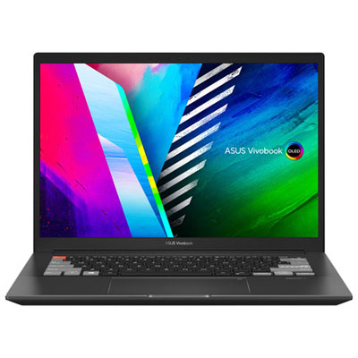 "Open Box - ASUS VivoBook Pro 14X OLED Slim 14"" Laptop -Black (Ryzen 7 5800H/512GB SSD/16GB RAM/RTX 3050)"