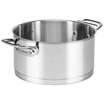 Scanpan 4.0L Stainless Steel Stock Pot - Silver