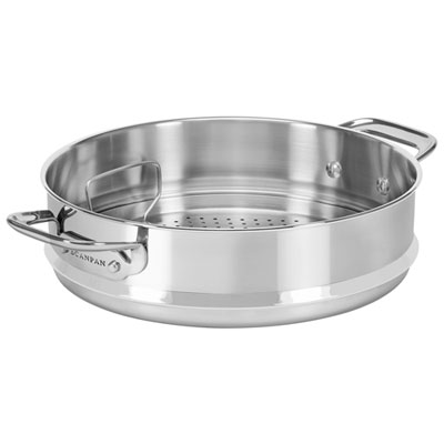 Image of Scanpan 26cm Stainless Steel Steamer Insert for Bistro Pan - Silver