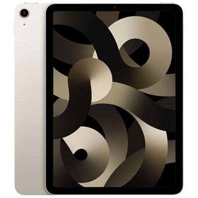 Image of Open Box - Apple iPad Air 10.9   256GB with Wi-Fi (5th Generation) - Starlight