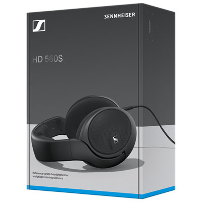 Sennheiser HD 560S Over-Ear Sound Isolating Headphones - Black
