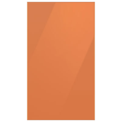 Samsung Panel for BESPOKE 4-Door Flex French Refrigerator - Bottom Panel - Clementine Glass
